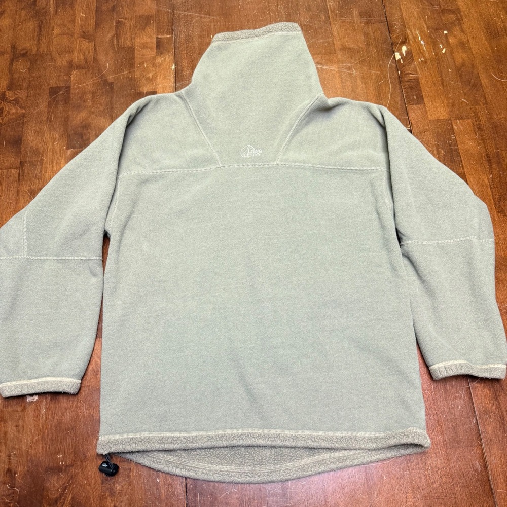 Lowe Alpine Fleece Pullover‎ Womens XS High Neck Made in USA Vintage Style